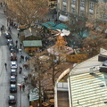 Rindermarkt Christmas Market (2014 visits) Aerial view of the Rindermarkt Christmas market as seen from Peterskirche Rindermarkt Christmas Market